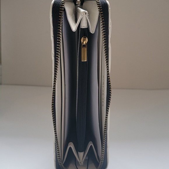 Kurt Geiger London Quilted Leather Zip Around Wallet - Picture 7 of 12